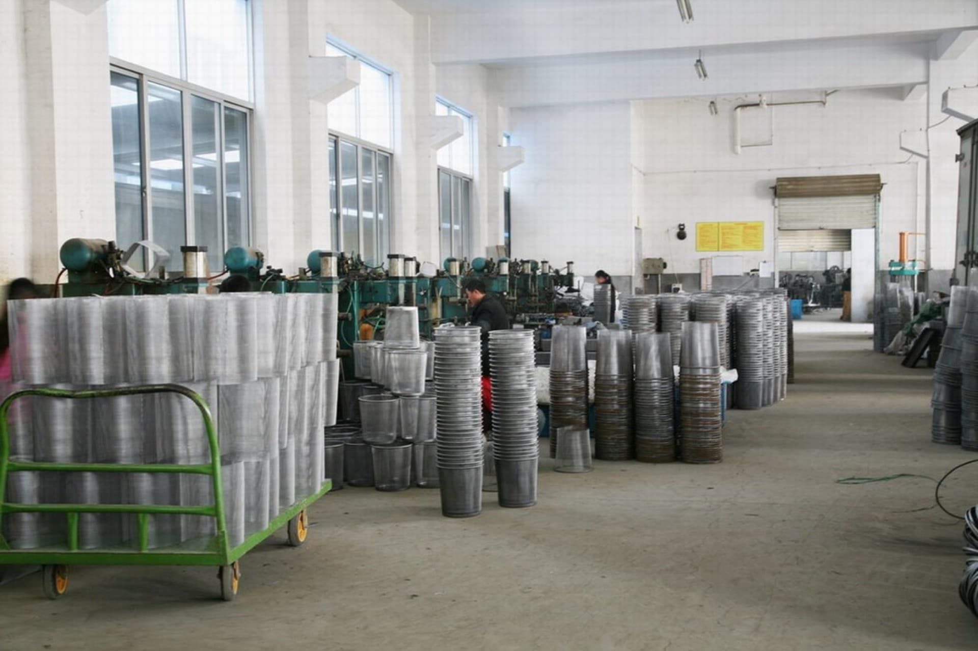 Metal product production line