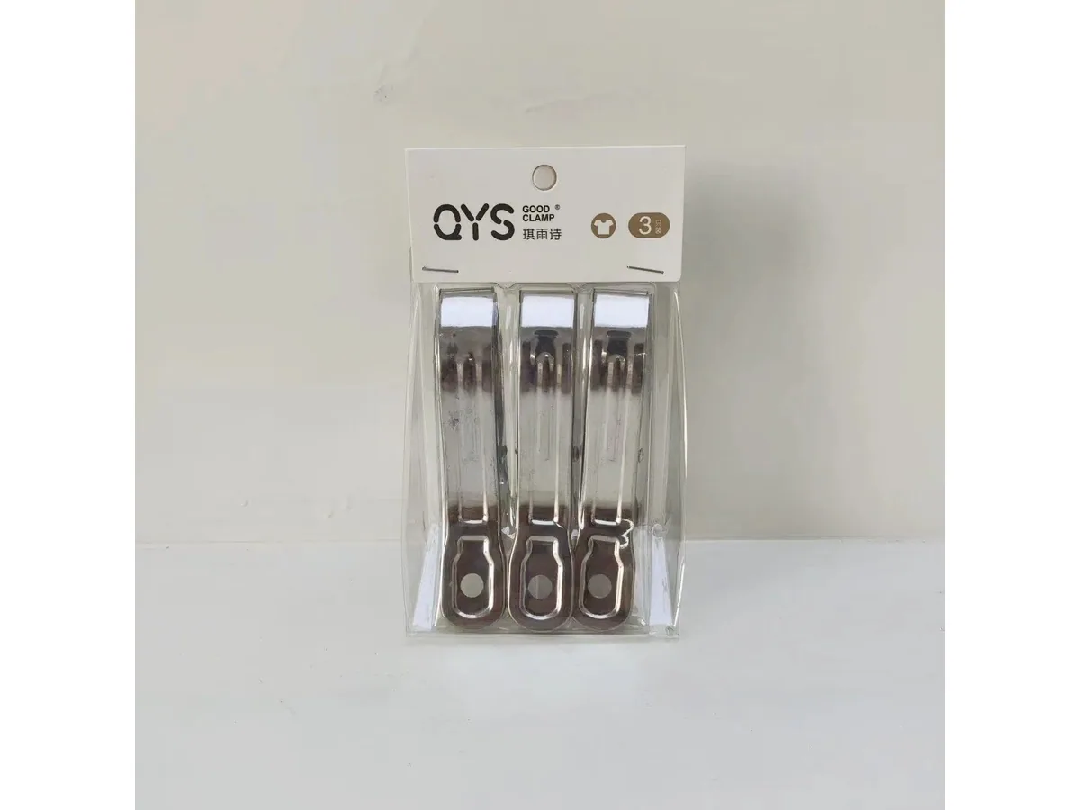 ZS-7720 Stainless Steel Clip (3-Pack) — view 1