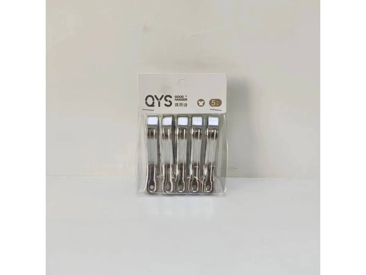 ZS-7721 Stainless Steel Clip (5-Pack) — view 1