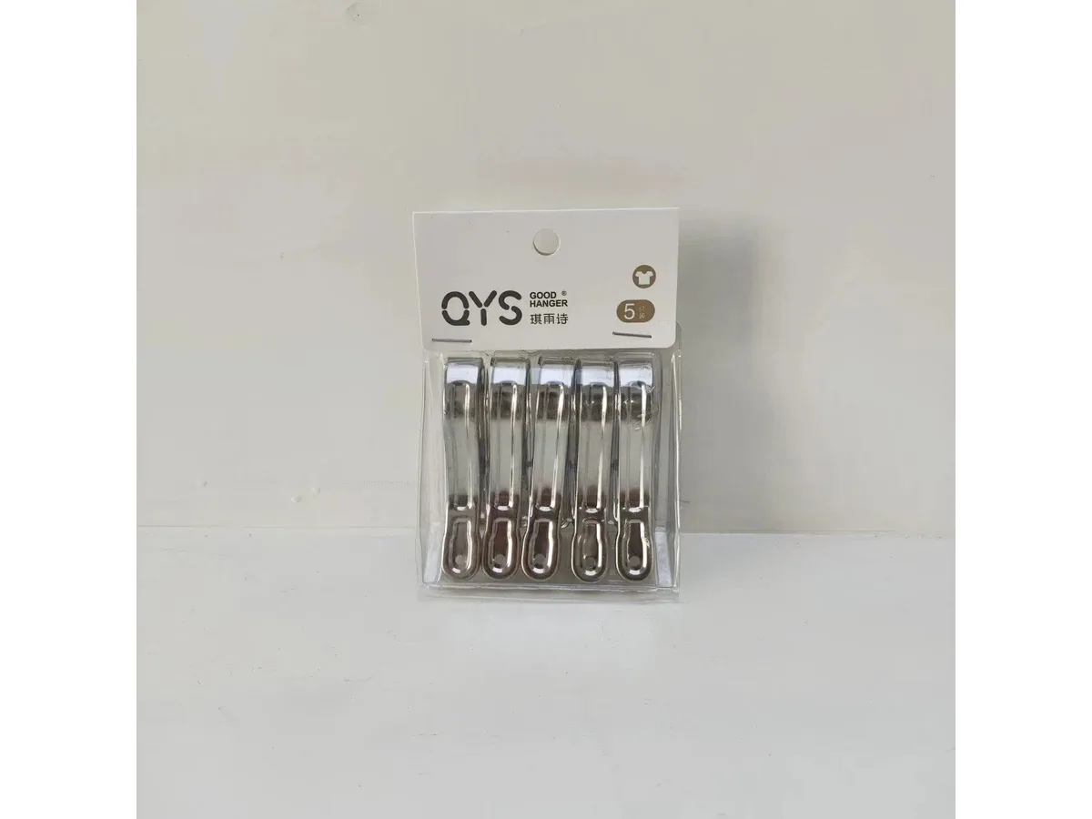 ZS-7722 Stainless Steel Clip (5-Pack) — view 1