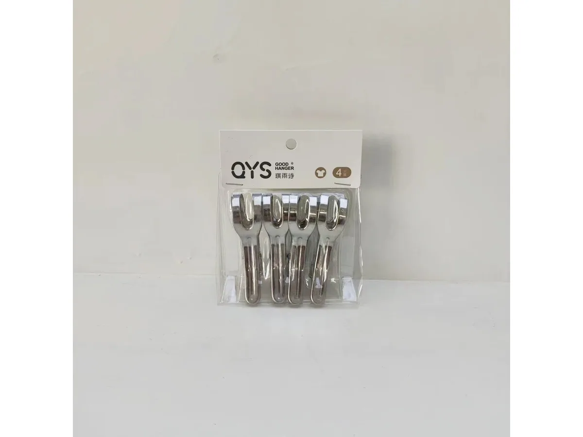 ZS-7723 Stainless Steel Clip (4-Pack) — view 1