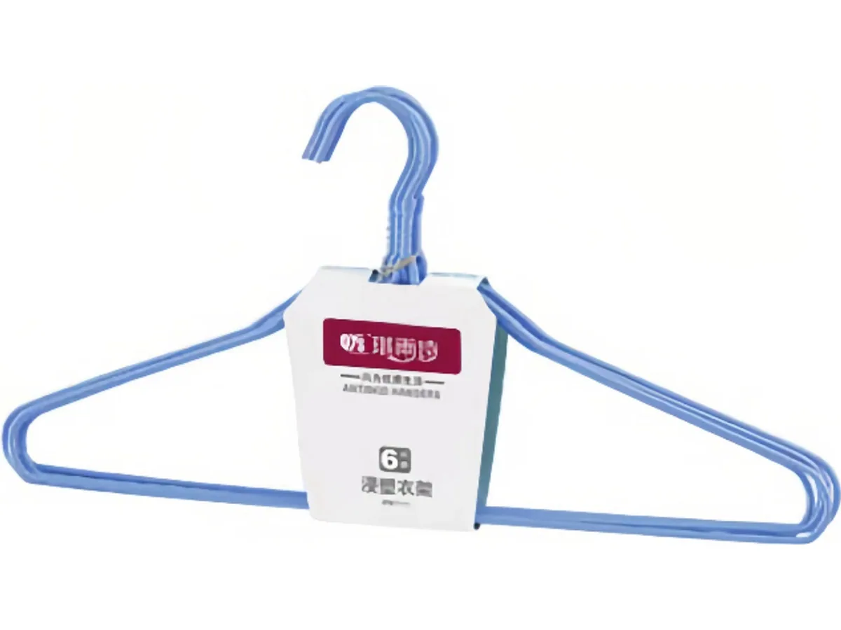 ZS-8109 ZS-8109 PVC-Coated Hanger (6-Pack)